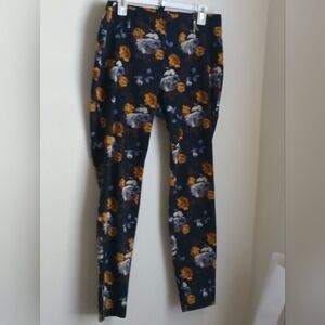 Faded Glory Pants Women Large Multicolor Floral Jeans Casual Dinner Versatile 90